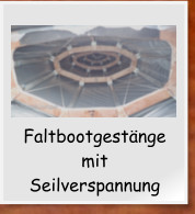 Faltbootgestnge mit Seilverspannung